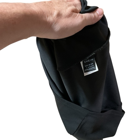 SHEIN Women's L Large Bodycon Dress Feather Neckline Spaghetti Strap Night Out - Picture 6 of 6